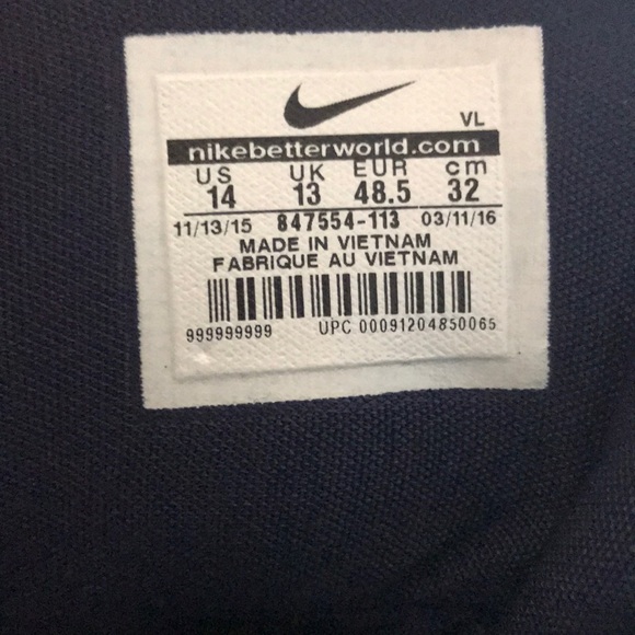 Nike Lunarbeast Strike Pro Cleats 847554-113 - Picture 5 of 6